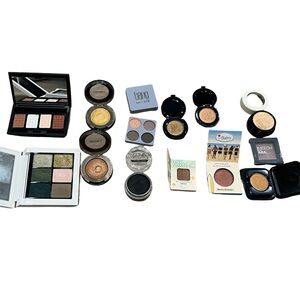 Assorted Women Makeup Eyeshadow Collection - Neutral Gold and Green Shades